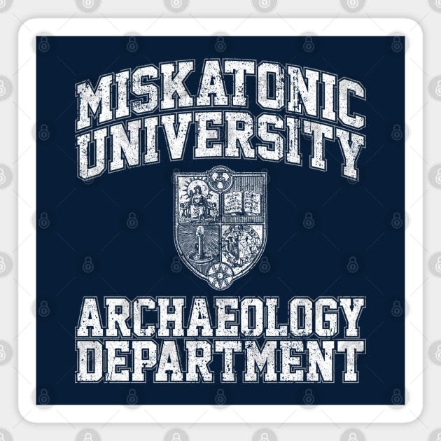 Miskatonic University Archaeology Department Magnet by huckblade